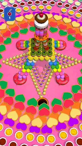 Скриншот 4 — Hole Eater 3D: Relaxing Puzzle