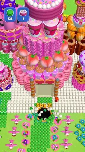 Скриншот 5 — Hole Eater 3D: Relaxing Puzzle