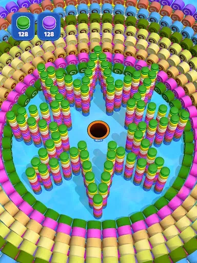 Скриншот 7 — Hole Eater 3D: Relaxing Puzzle