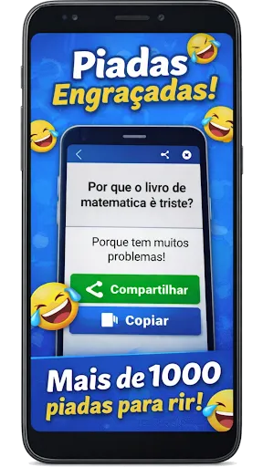 Скриншот 1 — Piadas Engraçadas e Curtas