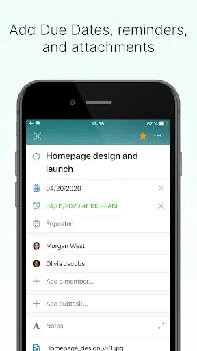 Скриншот 2 — Zenkit To Do
