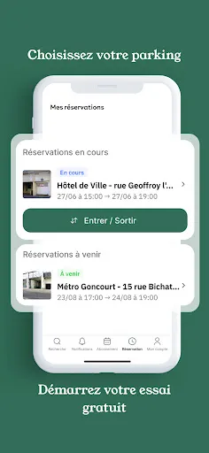 Скриншот 3 — Zenpark, trouvez votre parking