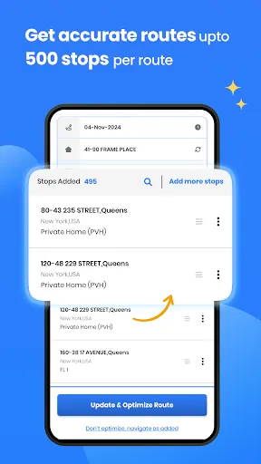 Скриншот 5 — Zeo fast multi stop route plan