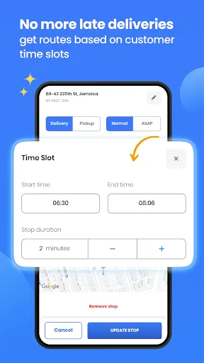 Скриншот 6 — Zeo fast multi stop route plan