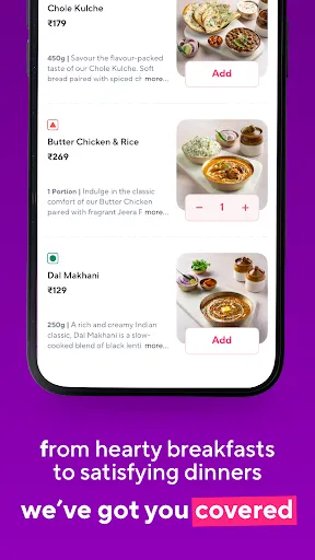 Скриншот 5 — Zepto Cafe: Fresh Food in mins