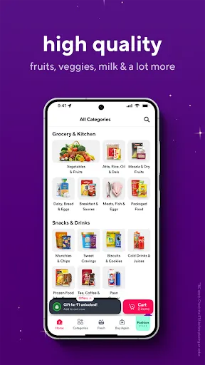 Скриншот 3 — Zepto: Groceries in minutes