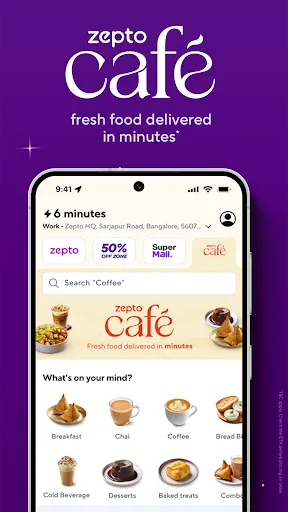 Скриншот 6 — Zepto: Groceries in minutes