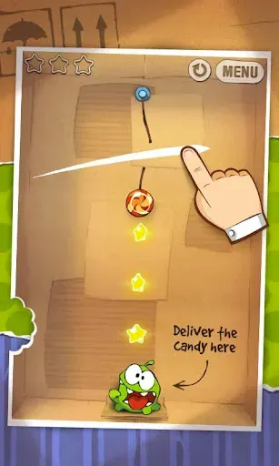 Скриншот 2 — Cut the Rope GOLD
