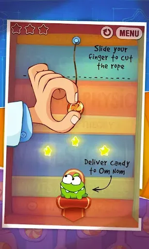 Скриншот 5 — Cut the Rope: Experiments