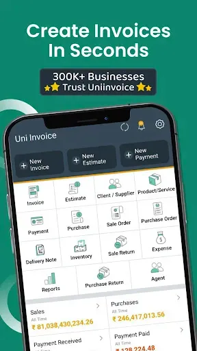 Скриншот 1 — Uni Invoice & Billing Manager
