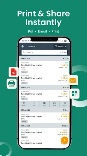 Скриншот 3 — Uni Invoice & Billing Manager