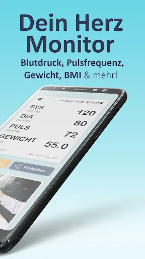 Скриншот 2 — Dr.Blood- Blutdruck-Tracker-KI