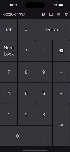 Скриншот 3 — Remote Keyboard
