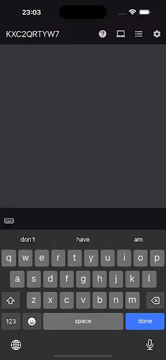 Скриншот 4 — Remote Keyboard