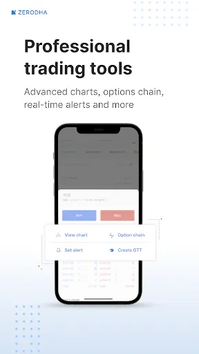 Скриншот 2 — Zerodha Kite - Trade & Invest