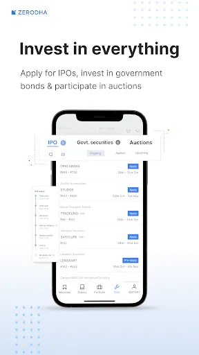 Скриншот 4 — Zerodha Kite - Trade & Invest