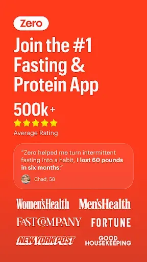 Скриншот 1 — Zero - Intermittent Fasting