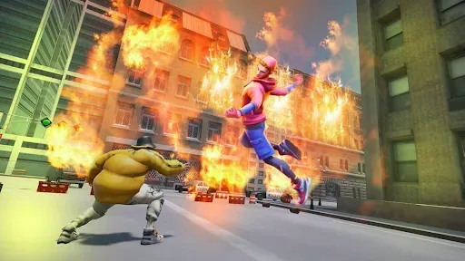 Скриншот 3 — Spider Fighter 3d Man Hero