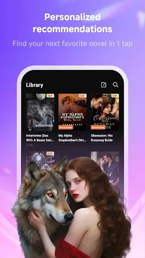 Скриншот 2 — Novelmates-Stories&Novels