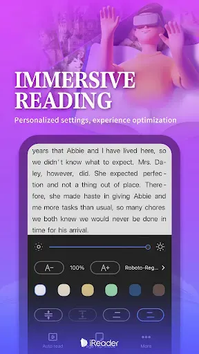 Скриншот 3 — iReader-Novels, Romance Story