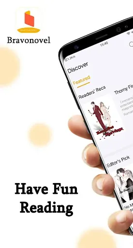 Скриншот 1 — Bravonovel - Fictions & Webnov