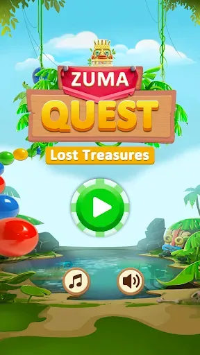 Скриншот 1 — Zuma Quest: Lost Treasures