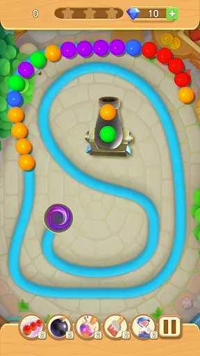 Скриншот 3 — Zuma Quest: Lost Treasures