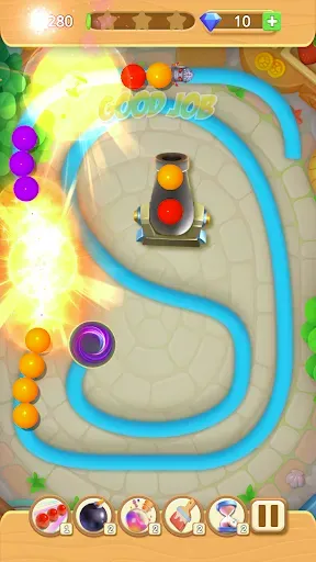 Скриншот 4 — Zuma Quest: Lost Treasures