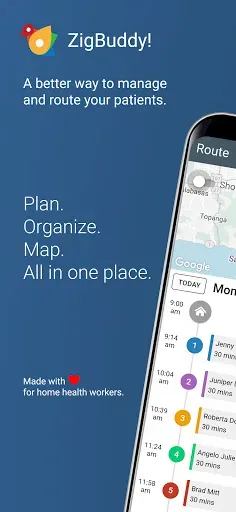 Скриншот 1 — ZigBuddy! Home Health Planner