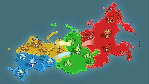 Скриншот 1 — Mushroom Wars 2: RTS стратегии