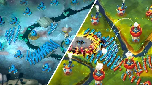 Скриншот 2 — Mushroom Wars 2: RTS стратегии