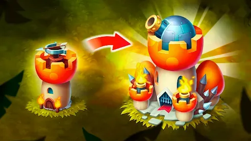 Скриншот 4 — Mushroom Wars 2: RTS стратегии