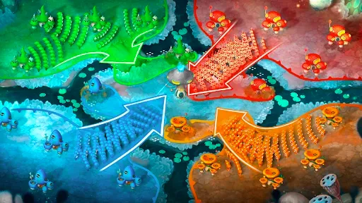 Скриншот 5 — Mushroom Wars 2: RTS стратегии