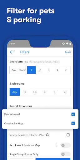 Скриншот 3 — Apartments & Rentals - Zillow