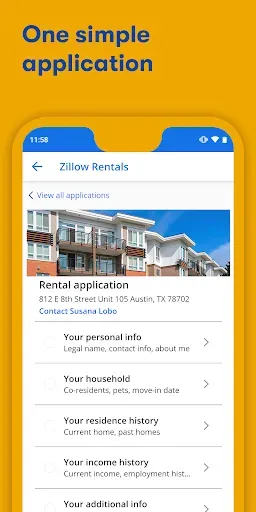 Скриншот 4 — Apartments & Rentals - Zillow