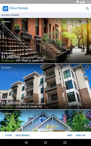 Скриншот 6 — Apartments & Rentals - Zillow