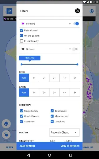 Скриншот 8 — Apartments & Rentals - Zillow