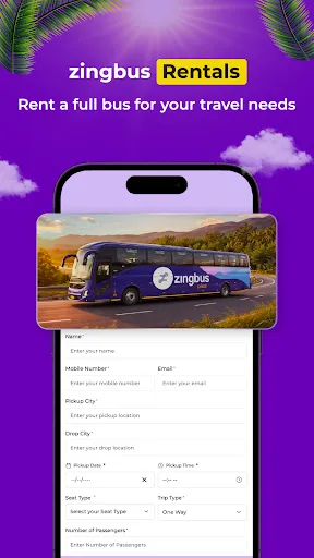 Скриншот 3 — zingbus Book Bus Ticket online