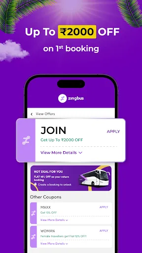 Скриншот 4 — zingbus Book Bus Ticket online