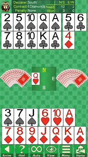 Скриншот 2 — Bridge V+ fun bridge card game