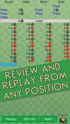 Скриншот 5 — Bridge V+ fun bridge card game