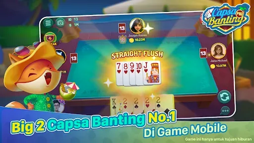 Скриншот 7 — Big 2 Capsa Banting ZingPlay