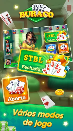 Скриншот 3 — Buraco ZingPlay Jogo de Cartas