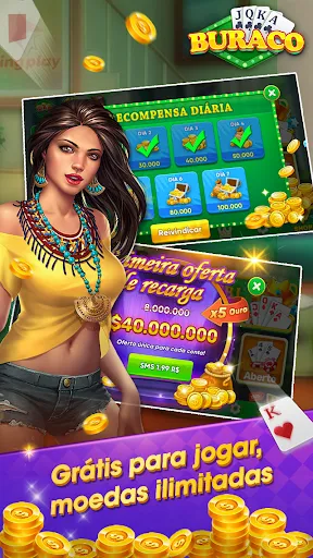 Скриншот 5 — Buraco ZingPlay Jogo de Cartas