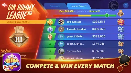 Скриншот 6 — Gin Rummy ZingPlay