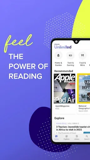 Скриншот 1 — ZINIO Unlimited