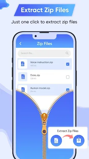 Скриншот 4 — Zip File Reader: Rar