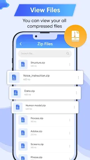 Скриншот 5 — Zip File Reader: Rar