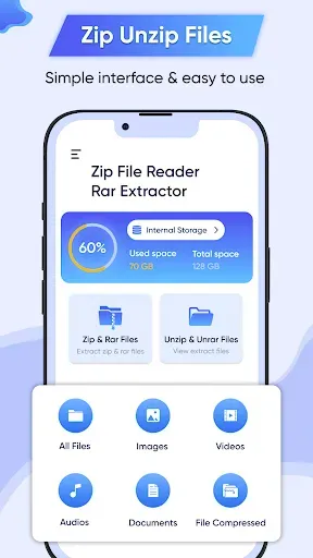 Скриншот 7 — Zip File Reader: Rar