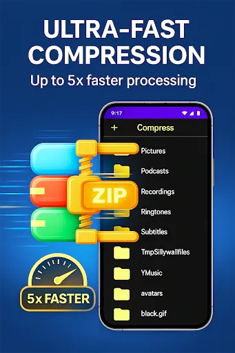 Скриншот 5 — Zip Unzip RAR Extractor